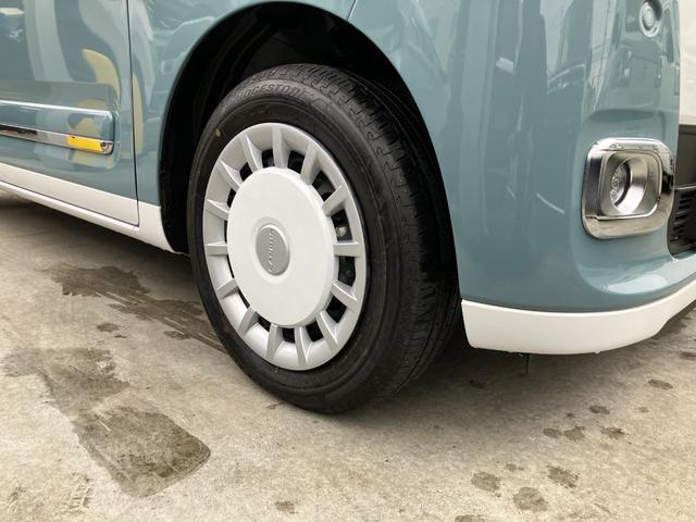 ムーヴキャンバス ストライプスＧ　純正ナビゲーション　ナビ　スマートキープッシュスタート　キーフリーキー　ワンオーナー車　車線逸脱警報　運転席エアバック　オートハイビーム　ＡＢＳ　点検記録簿　エマージェンシーブレーキ（23枚目）