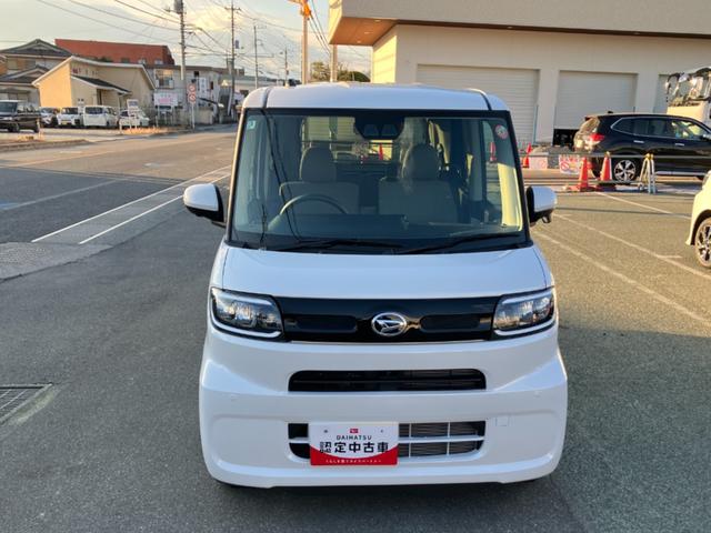 タント Ｘ　純正ナビゲーション　パノラマモニター　スマートアシスト・ＬＥＤヘッドランプ・ヘッドランプ自動消灯機能・プッシュエンジンスタート・セキュリティアラーム・オートエアコン・左側パワースライドドア・電動格納ドアミラー（5枚目）