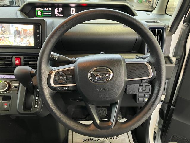 タント Ｘ　４ＷＤ　純正ナビゲーション　バックモニター　スマートアシスト・ＬＥＤヘッドランプ・ヘッドランプ自動消灯機能・プッシュエンジンスタート・セキュリティアラーム・オートエアコン・左側パワースライドドア・電動格納ドアミラー（9枚目）