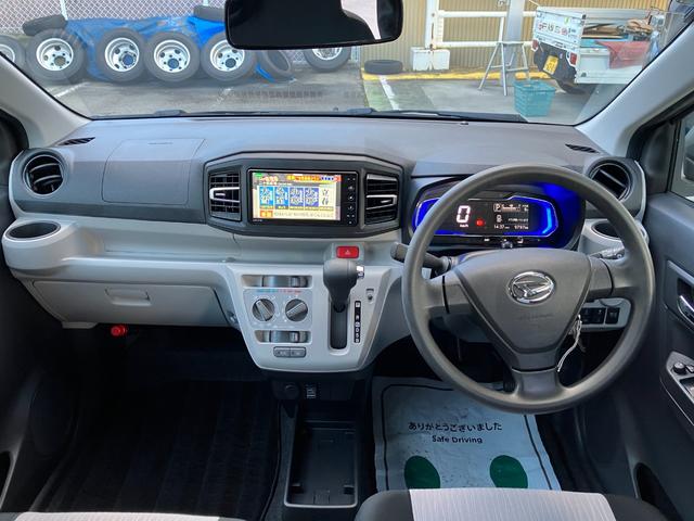 ミライース Ｘ　ＳＡＩＩＩ　純正ナビゲーション　バックモニター　スマートアシスト・コーナーセンサー・ＬＥＤヘッドランプ・キーレスエントリー・電動格納ドアミラー・自発光式デジタルメーター・マニュアルエアコン・パワードアロック・パワーウィンドウ（6枚目）