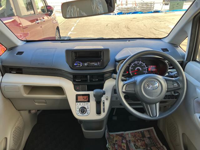 ムーヴ Ｘ　ＳＡ　エアバック　キーフリー　ワンオーナー　スマートキ　整備記録簿　ＡＢＳ　アルミホイール（6枚目）