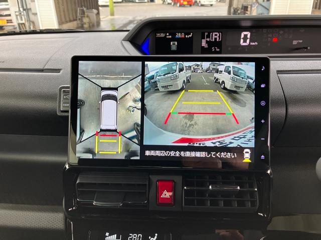 タント カスタムRS 4WD 純正10インチナビ パノラマモニター スマートアシスト・LEDヘッドライト・15インチアルミホイール・両側パワースライドドア・USBソケット・運転席助手席シートヒーター・レザー調Xフルファブリックシート・本革巻ステアリングホイール(8枚目)