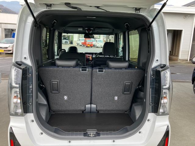 タント カスタムRS 4WD 純正10インチナビ パノラマモニター スマートアシスト・LEDヘッドライト・15インチアルミホイール・両側パワースライドドア・USBソケット・運転席助手席シートヒーター・レザー調Xフルファブリックシート・本革巻ステアリングホイール(15枚目)