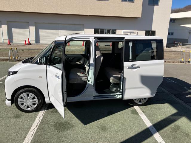 ムーヴ Ｘ　純正１０インチナビ　スマートアシスト・フルＬＥＤヘッドランプ・１４インチスチールホイール＆キャップ・マルチインフォメーションディスプレイ・キーフリー・左側パワースライドドア（21枚目）