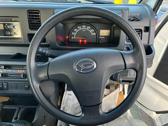 ハイゼットトラック エクストラ　４ＷＤ　ＭＴ　スマートアシスト・コーナーセンサー・切り替え式４ＷＤ（ＣＶＴ車）・電動格納ミラー・スーパーＵＶ＆ＩＲカットガラス（フロントウィンドウ）・ハロゲンヘッドランプ・マニュアルエアコン（9枚目）