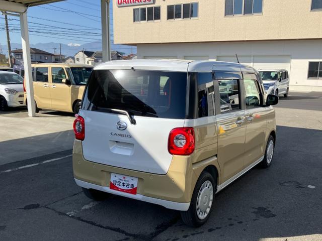 ムーヴキャンバス ストライプスX 純正ナビ パノラマモニター メンテナンスノート 1オーナー スマートキ キーフリー ABS エアバック(22枚目)