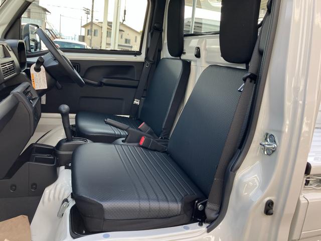 ハイゼットトラック スタンダード　農用スペシャル　４ＷＤ　ＣＶＴ　スマートアシスト・コーナーセンサー・切り替え式４ＷＤ（ＣＶＴ車）・スーパーデフロック・ハロゲンヘッドランプ・マニュアルエアコン・リア４枚リーフスプリング（12枚目）