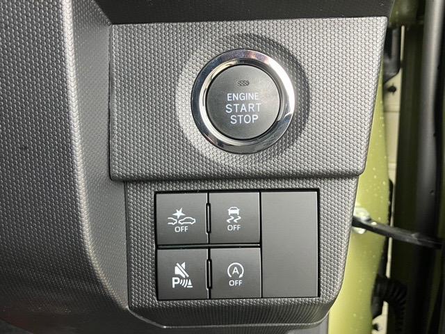 タフト Ｇ　ダーククロムベンチャー　コーナーセンサー・プッシュボタンスタート・ステアリングスイッチ・オートエアコン・キーフリーシステム・アルミホイール・シートヒーター・パワーウィンドウ（3枚目）