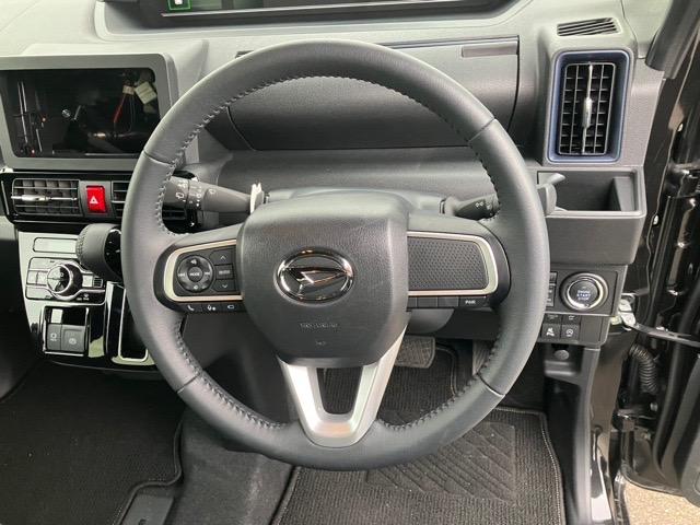 タント カスタムＲＳ　両側電動スライドドア・プッシュボタンスタート・ステアリングスイッチ・オートエアコン・キーフリーシステム・アルミホイール・パワーウィンドウ（7枚目）