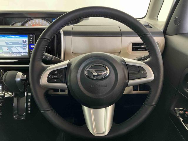 ムーヴキャンバス ＧブラックアクセントＶＳ　ＳＡＩＩＩ　（車内　消臭・抗菌　処理済）　衝突被害軽減システム　両側パワースライドドア　ナビ　パノラマモニター　キーフリーシステム（12枚目）