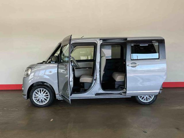 ムーヴキャンバス Gメイクアップリミテッド SAIII (車内 消臭・抗菌 処理済) 衝突被害軽減システム 両側パワースライドドア ナビ パノラマモニター アルミホイール キーフリーシステム(5枚目)