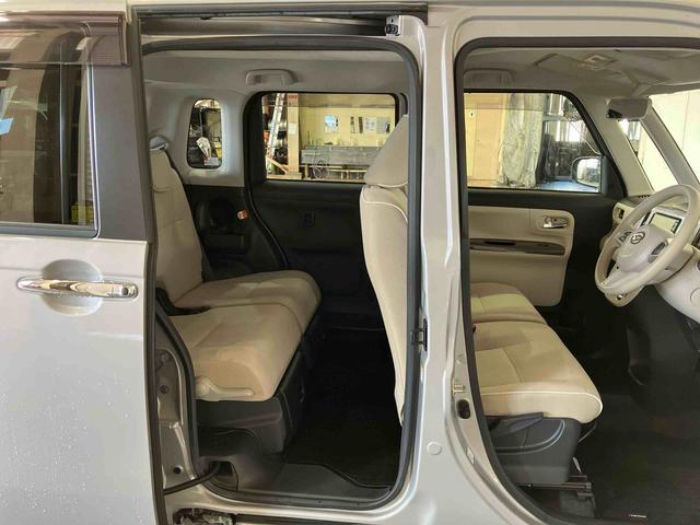 ムーヴキャンバス Gメイクアップリミテッド SAIII (車内 消臭・抗菌 処理済) 衝突被害軽減システム 両側パワースライドドア ナビ パノラマモニター アルミホイール キーフリーシステム(10枚目)