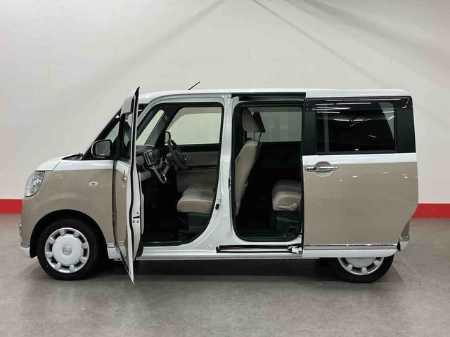 ムーヴキャンバス Xメイクアップリミテッド SAIII (車内 消臭・抗菌 処理済) 衝突被害軽減システム 4WD 両側パワースライドドア ナビ パノラマモニター キーフリーシステム(5枚目)