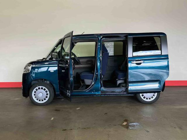 ムーヴキャンバス セオリーGターボ (車内 消臭・抗菌 処理済) 衝突被害軽減システム 4WD 両側パワースライドドア アダプティブクルーズコントロール バックカメラ キーフリーシステム(5枚目)