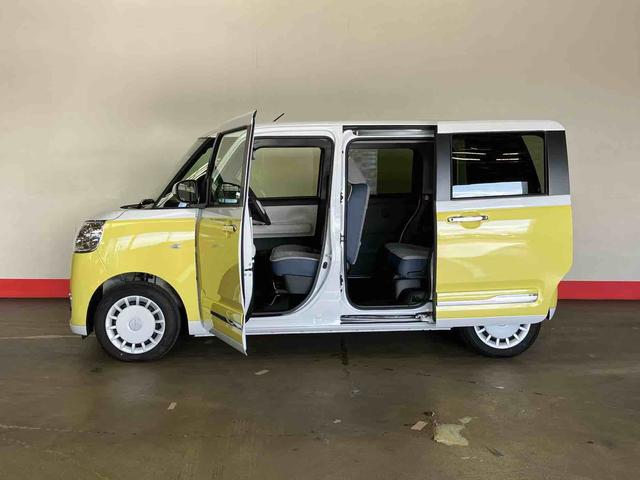 ムーヴキャンバス ストライプスGターボ (車内 消臭・抗菌 処理済) 衝突被害軽減システム 両側パワースライドドア アダプティブクルーズコントロール バックカメラ キーフリーシステム(5枚目)