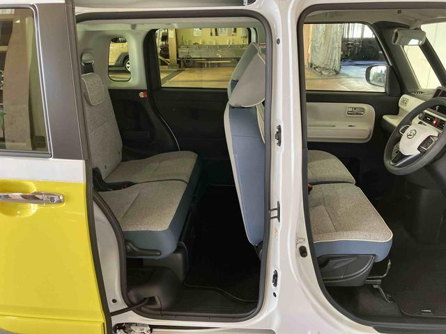 ムーヴキャンバス ストライプスGターボ (車内 消臭・抗菌 処理済) 衝突被害軽減システム 両側パワースライドドア アダプティブクルーズコントロール バックカメラ キーフリーシステム(10枚目)