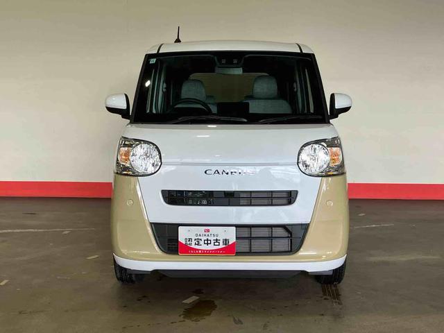 ムーヴキャンバス ストライプスX (車内 消臭・抗菌 処理済) 衝突被害軽減システム 4WD 両側パワースライドドア キーフリーシステム(3枚目)