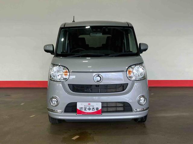 ムーヴキャンバス Xブラックインテリアリミテッド SAIII (車内 消臭・抗菌 処理済) 衝突被害軽減システム 両側パワースライドドア ナビ パノラマモニター キーフリーシステム(3枚目)