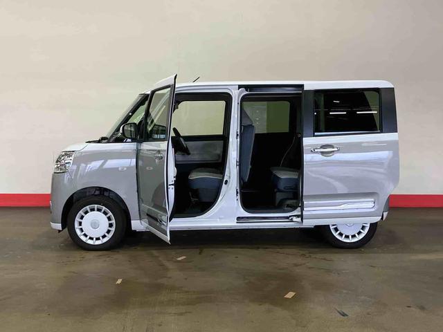 ムーヴキャンバス ストライプスG (車内 消臭・抗菌 処理済) 衝突被害軽減システム 4WD 両側パワースライドドア バックカメラ キーフリーシステム(5枚目)