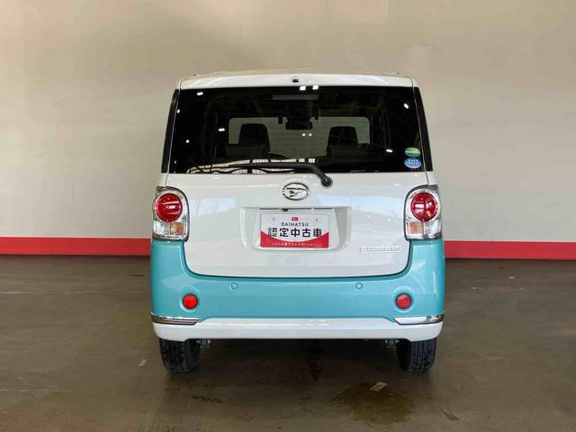 ムーヴキャンバス Ｇメイクアップリミテッド　ＳＡＩＩＩ　（車内　消臭・抗菌　処理済）　衝突被害軽減システム　４ＷＤ　両側パワースライドドア　ナビ　パノラマモニター　キーフリーシステム（4枚目）