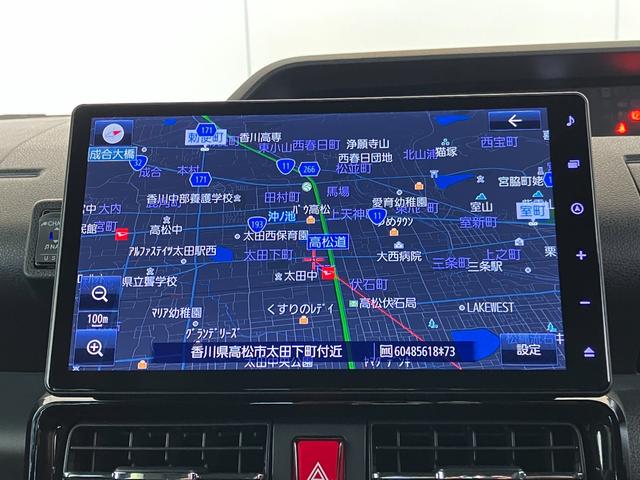 タント カスタムＸ　ナビ／前後ドラレコ／アルミ／スマアシ　ワンオーナー　純正ナビ　純正前後ドライブレコーダー　パノラマモニター　両側パワースライドドア　運転席・助手席シートヒーター　ＬＥＤヘッドランプ　電動パーキングブレーキ　純正１４インチアルミホイール（5枚目）