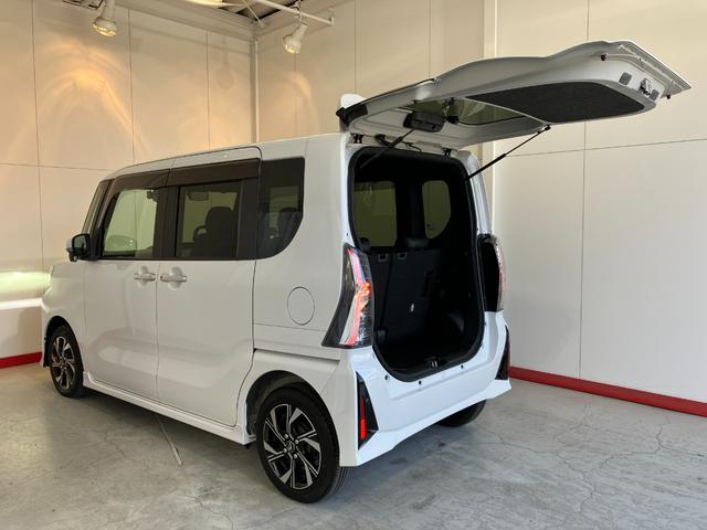 タント カスタムＸ　ナビ／前後ドラレコ／アルミ／スマアシ　ワンオーナー　純正ナビ　純正前後ドライブレコーダー　パノラマモニター　両側パワースライドドア　運転席・助手席シートヒーター　ＬＥＤヘッドランプ　電動パーキングブレーキ　純正１４インチアルミホイール（49枚目）