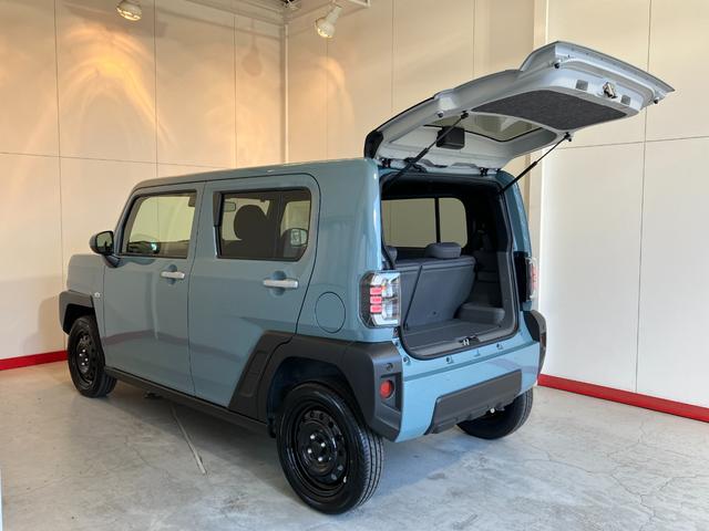 タフト X オーディオレス/LEDヘッドランプ/スマアシ ワンオーナー オーディオレス バックモニター対応カメラ 電動パーキングブレーキ オートブレーキホールド LEDヘッドランプ オートライト オートマチックハイビーム アイドリングストップ 電動格納ミラー(41枚目)