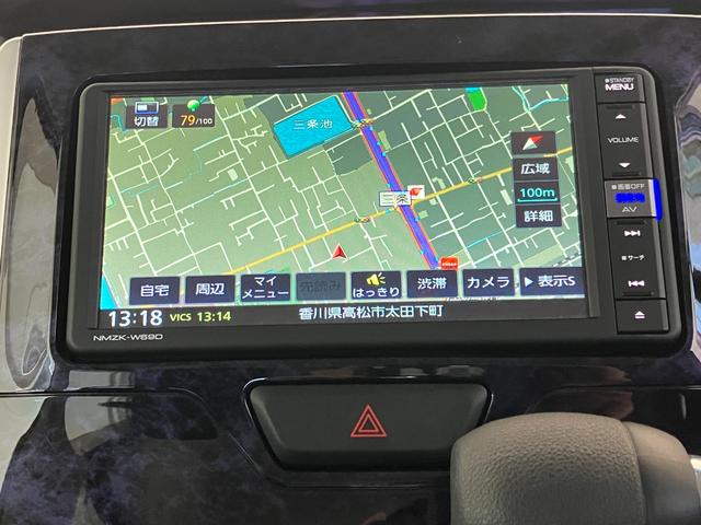 タント カスタムＸ　トップエディションＶＳ　ＳＡＩＩＩ　ナビ／アルミ　ワンオーナー　純正ナビ　純正ドライブレコーダー　パノラマモニター　両側パワースライドドア　Ｂｌｕｅｔｏｏｔｈ接続　運転席シートヒーター　ＬＥＤヘッドランプ　電動格納ミラー　スマアシＩＩＩ（5枚目）