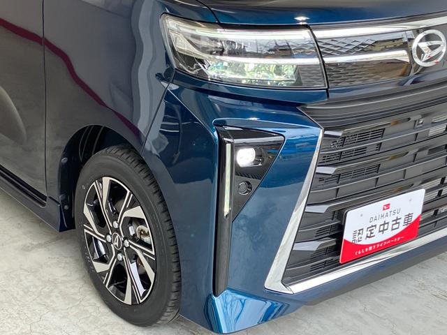 タント カスタムX  ナビ/前後ドラレコ/スマアシ/アルミ ワンオーナー 純正ナビ 純正前後ドライブレコーダー パノラマモニター 両側パワースライドドア Bluetooth接続 電動パーキングブレーキ LEDヘッドランプ 純正14インチアルミホイール スマアシ(44枚目)