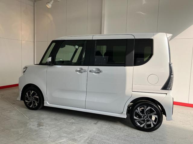 タント カスタムＸ　オーディオレス／フロントシートヒーター　ワンオーナー　オーディオレス　バックモニター対応カメラ　両側パワースライドドア　運転席・助手席シートヒーター　電動パーキングブレーキ　オートブレーキホールド　純正１４インチアルミホイール　スマアシ（44枚目）
