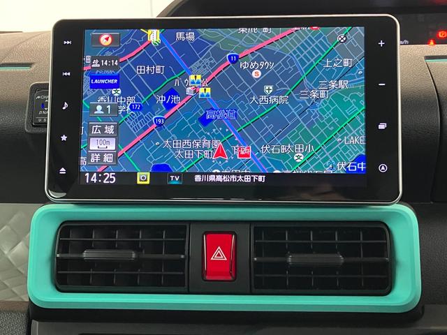 タント X ナビ/社外ETC/ドラレコ/Bluetooth接続 ワンオーナー 純正ナビ 社外ETC 純正ドライブレコーダー バックモニター Bluetooth接続 左側パワースライドドア 運転席・助手席シートヒーター LEDヘッドランプ スマアシ スマートキー(5枚目)