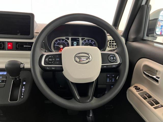 ムーヴキャンバス ストライプスＧターボ　オーディオレス／スマアシ　ワンオーナー　ターボ　オーディオレス　バックモニター対応カメラ　アダプティブクルーズコントロール　両側パワースライドドア　電動パーキングブレーキ　運転席・助手席シートヒーター　ホッとカップホルダー（12枚目）