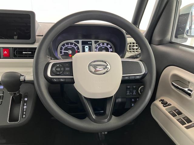 ムーヴキャンバス ストライプスＧ　オーディオレス／ホッとカップホルダー　ワンオーナー　オーディオレス　バックモニター対応カメラ　両側パワースライドドア　運転席・助手席シートヒーター　電動パーキングブレーキ　オートブレーキホールド　ホッとカップホルダー　スマートキー（12枚目）