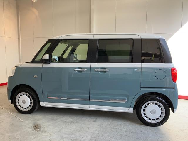 ムーヴキャンバス ストライプスＧ　オーディオレス／ホッとカップホルダー　ワンオーナー　オーディオレス　バックモニター対応カメラ　両側パワースライドドア　運転席・助手席シートヒーター　電動パーキングブレーキ　オートブレーキホールド　ホッとカップホルダー　スマートキー（41枚目）