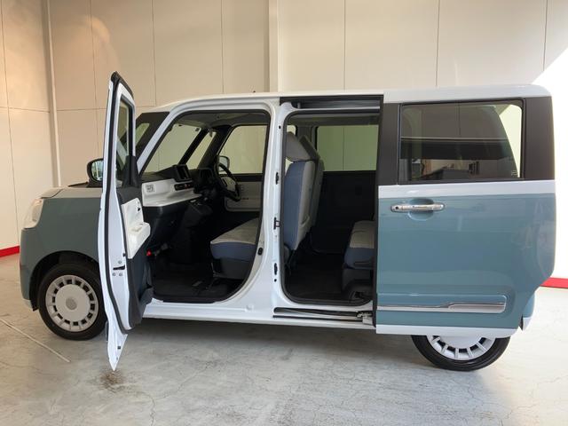 ムーヴキャンバス ストライプスＧ　オーディオレス／ホッとカップホルダー　ワンオーナー　オーディオレス　バックモニター対応カメラ　両側パワースライドドア　運転席・助手席シートヒーター　電動パーキングブレーキ　オートブレーキホールド　ホッとカップホルダー　スマートキー（42枚目）