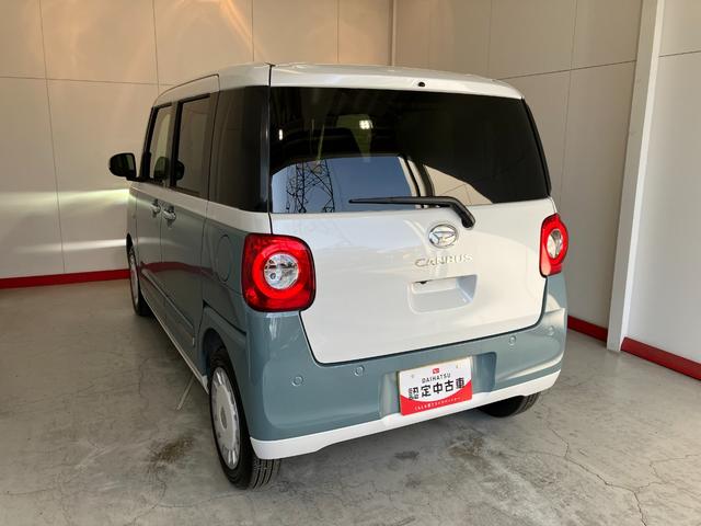 ムーヴキャンバス ストライプスＧ　オーディオレス／ホッとカップホルダー　ワンオーナー　オーディオレス　バックモニター対応カメラ　両側パワースライドドア　運転席・助手席シートヒーター　電動パーキングブレーキ　オートブレーキホールド　ホッとカップホルダー　スマートキー（43枚目）