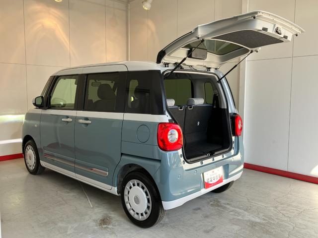 ムーヴキャンバス ストライプスＧ　オーディオレス／ホッとカップホルダー　ワンオーナー　オーディオレス　バックモニター対応カメラ　両側パワースライドドア　運転席・助手席シートヒーター　電動パーキングブレーキ　オートブレーキホールド　ホッとカップホルダー　スマートキー（44枚目）