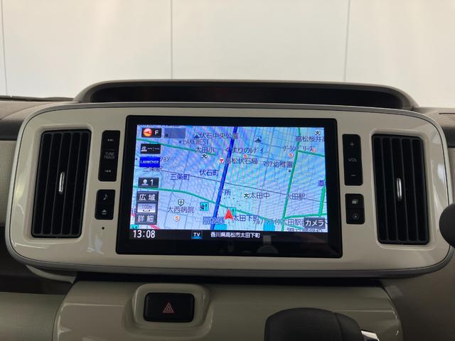 ムーヴキャンバス ＧメイクアップＳＡＩＩＩ　ナビ／ＥＴＣ／社外ドラレコ　ワンオーナー　純正ナビ　純正ＥＴＣ　社外ドライブレコーダー　パノラマモニター　両側パワースライドドア　Ｂｌｕｅｔｏｏｔｈ接続　社外１ボディタイプレーダー探知機　ＬＥＤヘッドランプ　スマアシＩＩＩ（5枚目）