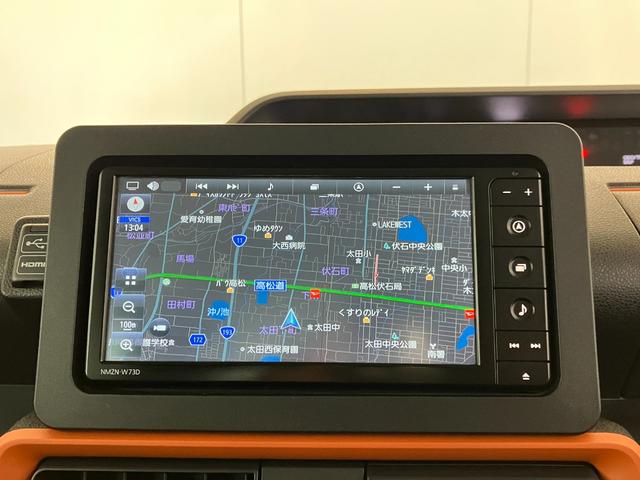タント ファンクロスターボ　ナビ／ＥＴＣ／ドラレコ／アルミ　ワンオーナー　ターボ　純正ナビ　純正ＥＴＣ　純正ドライブレコーダー　バックモニター　アダプティブクルーズコントロール　Ｂｌｕｅｔｏｏｔｈ接続　電動パーキングブレーキ　両側パワースライドドア（5枚目）