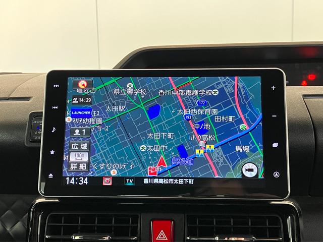 タント カスタムＸ　ナビ／ＥＴＣ／ドラレコ／アルミ　ワンオーナー　純正ナビ　純正ＥＴＣ　純正ドライブレコーダー　パノラマモニター　両側パワースライドドア　運転席・助手席シートヒーター　Ｂｌｕｅｔｏｏｔｈ接続　純正１４インチアルミホイール　スマートキー（5枚目）