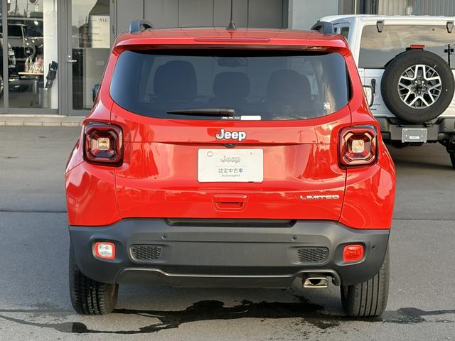 ジープ・レネゲード リミテッド 認定中古車/ドラレコ/ETC2.0/サンルーフ(7枚目)
