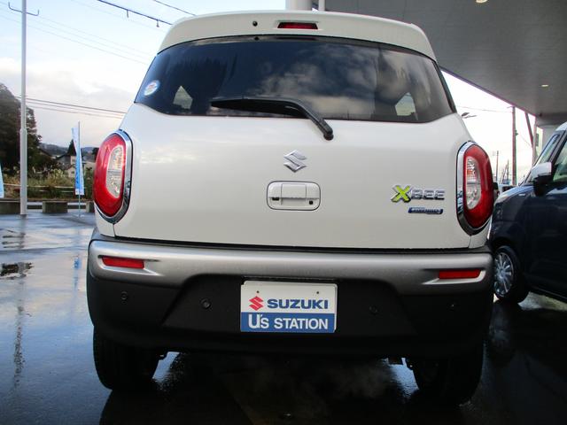 クロスビー HYBRIDMZ4WD前後被害軽減ブレーキ全方位カメラACC 4WD 禁煙車 全方位カメラ オートライト プッシュスタート シートヒーター オートエアコン 衝突被害軽減システム アイドリングストップ 衝突安全ボディ 盗難防止システム 横滑り防止機能(4枚目)