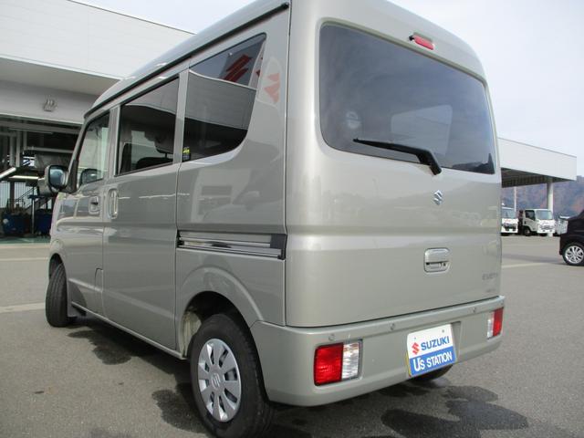 エブリイ ＪＯＩＮターボ４ＷＤＣＶＴ前後被害軽減ブレーキ　Ｄオーディオ　４ＷＤ　禁煙車　バックカメラ　オートライト　スライドドア　Ｂｌｕｅｔｏｏｔｈ　プッシュスタート　シートヒーター　衝突被害軽減システム　アイドリングストップ　衝突安全ボディ　盗難防止システム（3枚目）