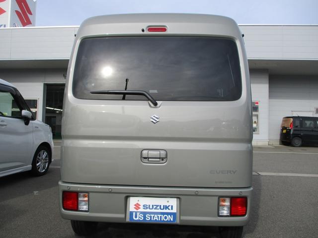 エブリイ ＪＯＩＮターボ４ＷＤＣＶＴ前後被害軽減ブレーキ　Ｄオーディオ　４ＷＤ　禁煙車　バックカメラ　オートライト　スライドドア　Ｂｌｕｅｔｏｏｔｈ　プッシュスタート　シートヒーター　衝突被害軽減システム　アイドリングストップ　衝突安全ボディ　盗難防止システム（4枚目）