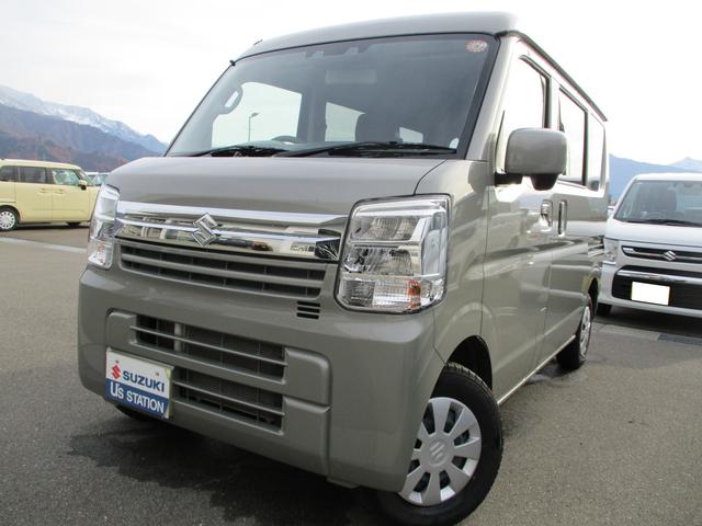 エブリイ ＪＯＩＮターボ４ＷＤＣＶＴ前後被害軽減ブレーキ　Ｄオーディオ　４ＷＤ　禁煙車　バックカメラ　オートライト　スライドドア　Ｂｌｕｅｔｏｏｔｈ　プッシュスタート　シートヒーター　衝突被害軽減システム　アイドリングストップ　衝突安全ボディ　盗難防止システム（45枚目）