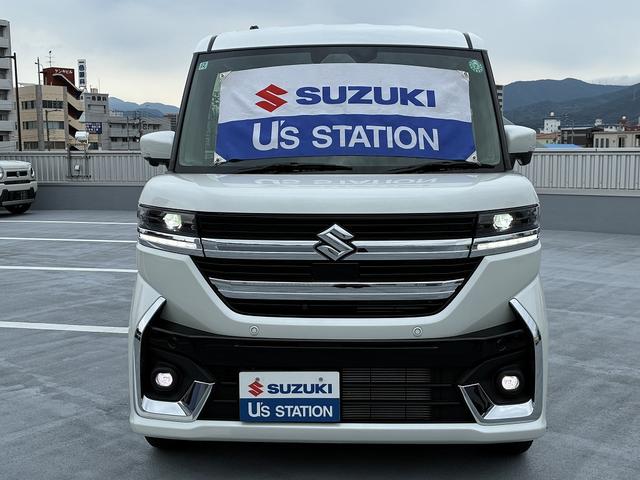 スペーシアカスタム カスタム　ＨＹＢＲＩＤ　ＧＳ　全方位モニタ付きナビ搭載♪　社用車アップ　衝突軽減Ｓ，Ａ／Ｃ，Ｐ／Ｓ，Ｐ／Ｗ，Ａ／Ｂ，ＡＢＳ，ＴＶ，Ａ／Ｗ，集中ドア，ナビ，キーレス，スズキコネクト対応通信機装着車（10枚目）