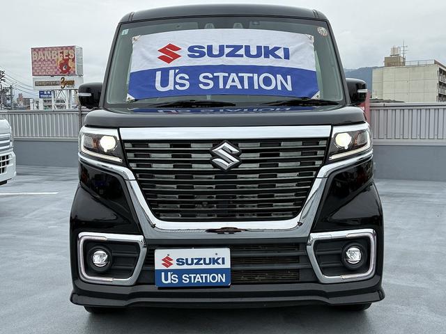 スペーシアカスタム カスタム HYBRID XS 2型 全方位カメラ+ナビ♪ ETC車載器 ドライブレコーダー 衝突軽減ブレーキ 後席両側電動スライドドア(10枚目)