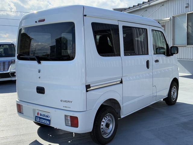 エブリイ ＰＡ　６型　前後ドライブレコーダー装着車♪　社用車アップ　スズキセーフティーサポート（7枚目）