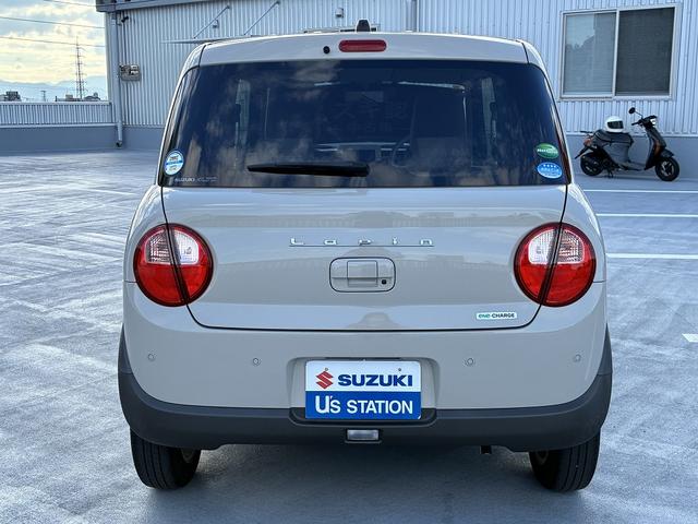 アルトラパン X 3型 1DINオーディオ+ETC車載器♪ オートライト プッシュスタート シートヒーター オートエアコン スズキセーフティーサポート 衝突被害軽減システム アイドリングストップ 衝突安全ボディ 盗難防止システム(6枚目)