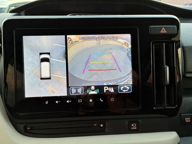 ソリオ ＨＹＢＲＩＤ　ＭＺ　全方位モニタ付きナビ搭載♪　ＥＴＣ車載器　前後ドライブレコーダー　後席両側電動スライドドア　プッシュスタート　オートライト　シートヒーター　オートエアコン　スズキセーフティーサポート　衝突被害軽減システム　盗難防止システム（17枚目）